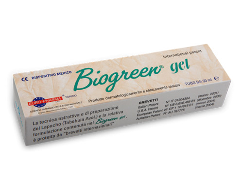 Biogreen gel-Δερματολογικό φυτικό προϊόν