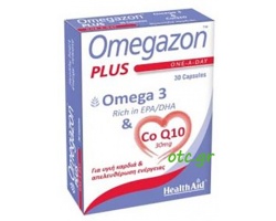 Omegazon PLUS Ω3 & CoQ10 Καρδιά – Κυκλοφορικό