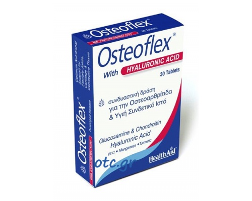 Osteoflex With Hyaluronic Acid Διπλή δράση Υγιείς αρθρώσεις και δέρμα