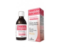 FEROGLOBIN Β12 Liquid – Συνδυασμός σιδήρου με βιταμίνες και μέταλλα