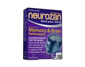 Neurozan 30 Tablets - Καλή λειτουργία του εγκεφάλου