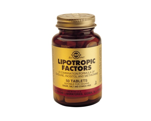 LIPOTROPIC FACTORS tablets - Πρόληψη συσσώρευσης λίπους στο ήπαρ - μείωση χοληστερίνης - έλεγχος βάρους