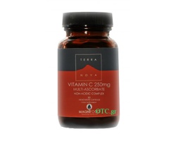 TERRANOVA Vitamin C 250mg Complex - Ενίσχυση Ανοσοποιητικού, Αντισταμινική & Αντιοξειδωτική Δράση