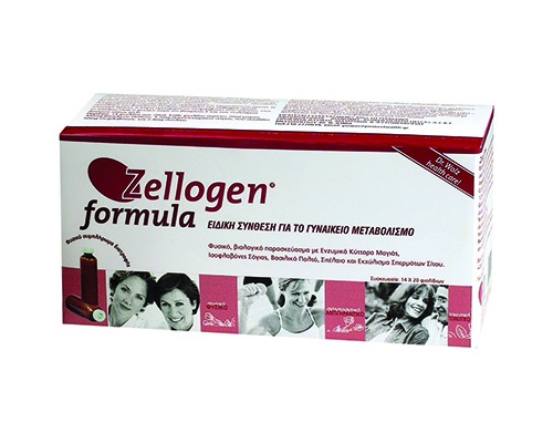 Zellogen Formula - Μοναδικός συνδυασμός, ειδικά σχεδιασμένος για γυναίκες