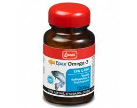 Lanes Epax Omega-3 Για την υγεία της καρδιάς, του εγκεφάλου και της όρασης