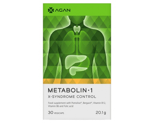 AGAN Metabolin-1  vegicaps - Για την πρόληψη και αντιμετώπιση των διαταραχών του Μεταβολικού Συνδρόμου