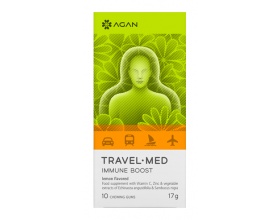 AGAN TRAVEL-MED IMMUNE BOOST, 10 chewing gums