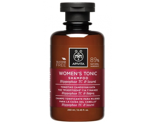 APIVITA WOMEN’S TONIC SHAMPOO - Τονωτικό Σαμπουάν Κατά της Τριχόπτωσης για Γυναίκες (με Hippophae & Δάφνη )