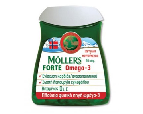 MOLLER'S Forte Omega-3 60caps