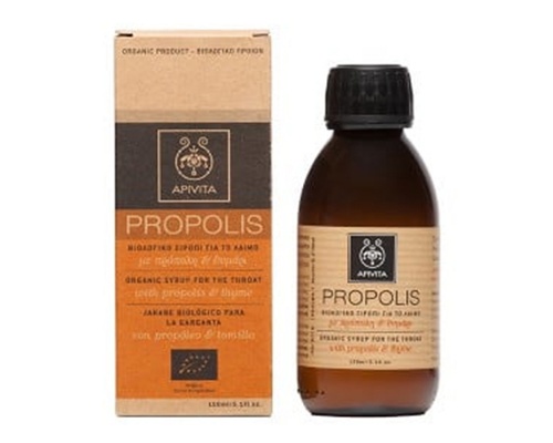 APIVITA PROPOLIS Βιολογικό Σιρόπι για το Λαιμό