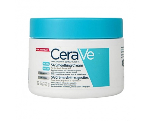 CeraVe SA Smoothing Cream Ενυδατική Κρέμα με Ουρία 340 gr