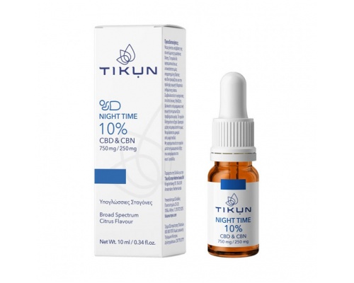 TIKUN Night Time 10% CBD 750mg & CBN 250mg 10ml