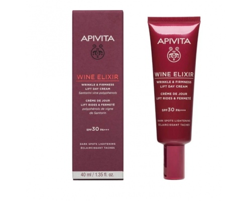 APIVITA WINE ELIXIR WRINKLE & FIRMNESS Lift Day Cream spf 30