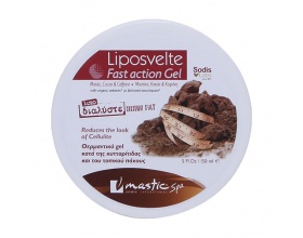 Masticspa LIPOSVELTE Fast action gel - Θερμαντικό ζελέ κατά της κυτταρίτιδας & του τοπικού πάχους με μαστίχα Χίου & σοκολάτα