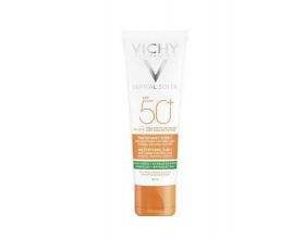 VICHY CAPITAL SOLEIL SPF50+  Αντηλιακή κρέμα κατά της λιπαρότητας