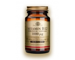 SOLGAR Vitamin B12 1000mg 100 Υπογλώσια Δισκία